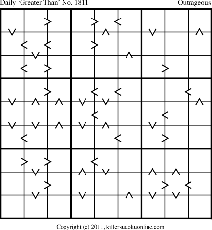 Killer Sudoku for 3/30/2011