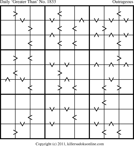 Killer Sudoku for 4/21/2011