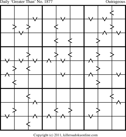 Killer Sudoku for 6/4/2011