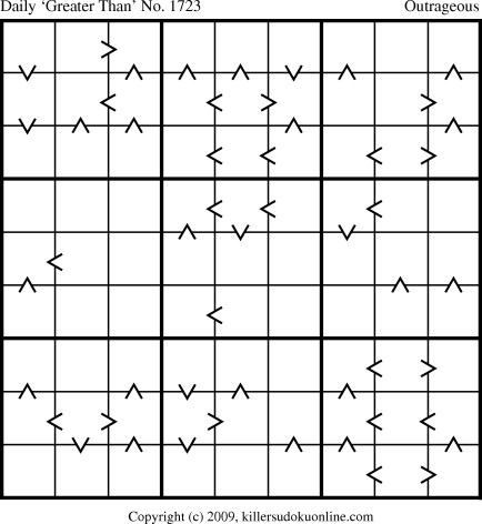Killer Sudoku for 1/1/2011