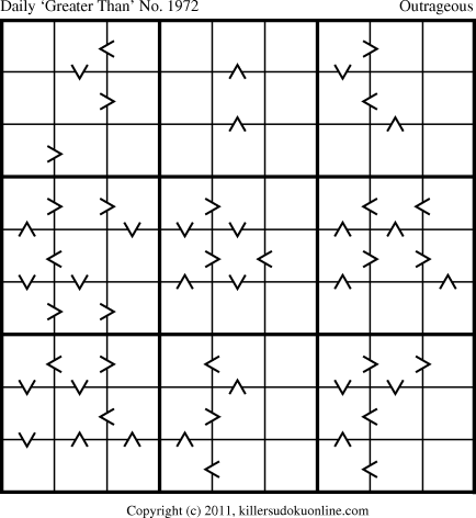 Killer Sudoku for 9/7/2011