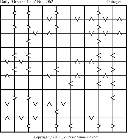 Killer Sudoku for 12/6/2011