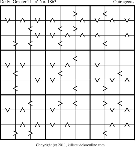 Killer Sudoku for 5/21/2011