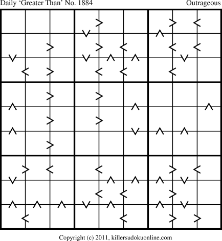 Killer Sudoku for 6/11/2011