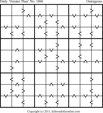 Killer Sudoku for 5/24/2011