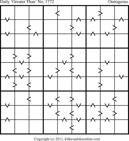 Killer Sudoku for 2/19/2011