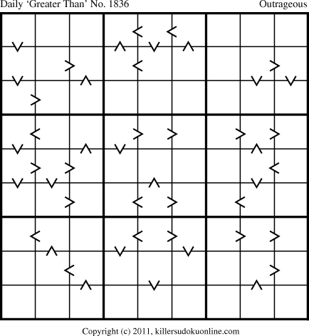 Killer Sudoku for 4/24/2011