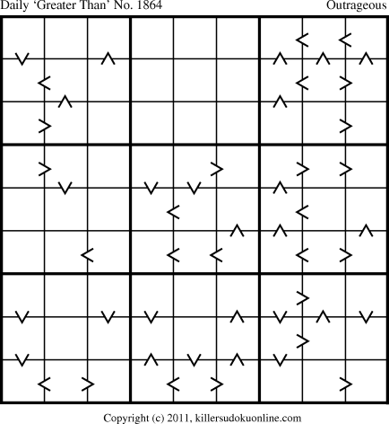 Killer Sudoku for 5/22/2011
