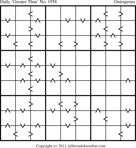 Killer Sudoku for 8/24/2011