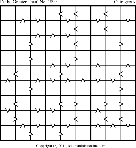 Killer Sudoku for 6/26/2011