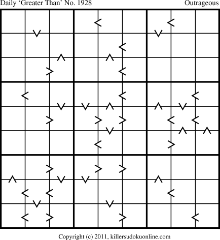 Killer Sudoku for 7/25/2011