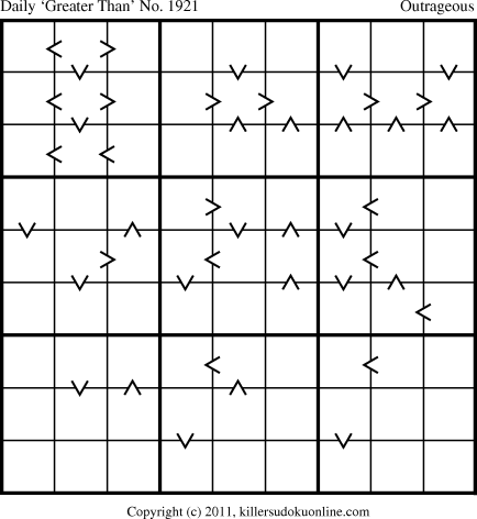 Killer Sudoku for 7/18/2011