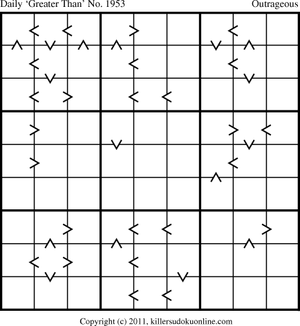 Killer Sudoku for 8/19/2011