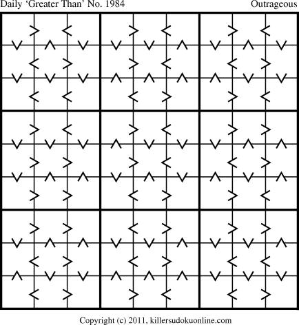 Killer Sudoku for 9/19/2011