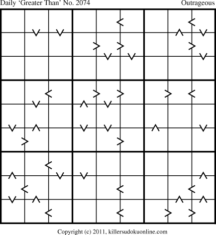 Killer Sudoku for 12/18/2011