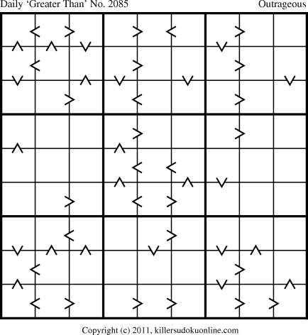 Killer Sudoku for 12/29/2011