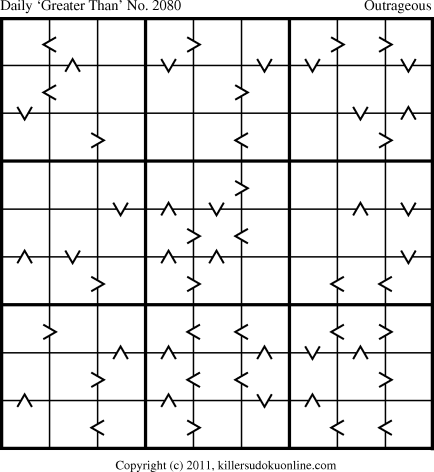 Killer Sudoku for 12/24/2011