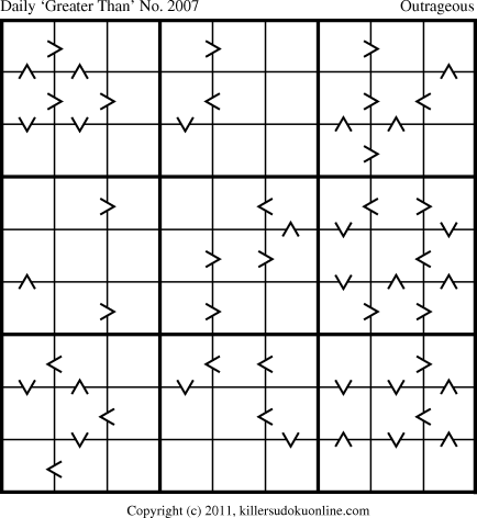 Killer Sudoku for 10/12/2011