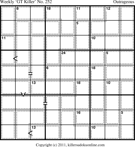 Killer Sudoku for 2/7/2011