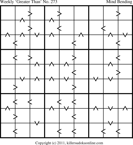 Killer Sudoku for 4/11/2011