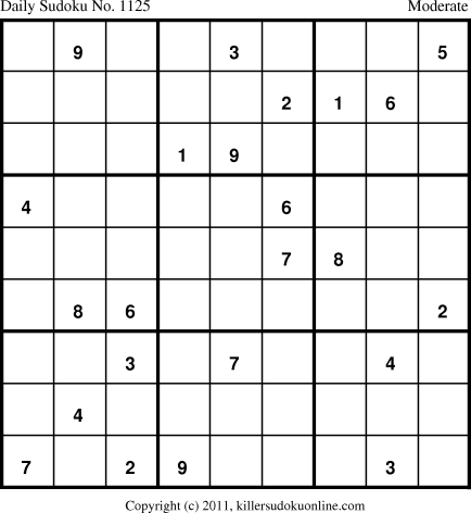Killer Sudoku for 4/2/2011