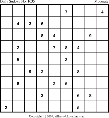 Killer Sudoku for 1/2/2011