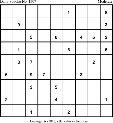 Killer Sudoku for 10/1/2011