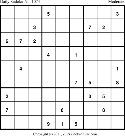 Killer Sudoku for 2/10/2011