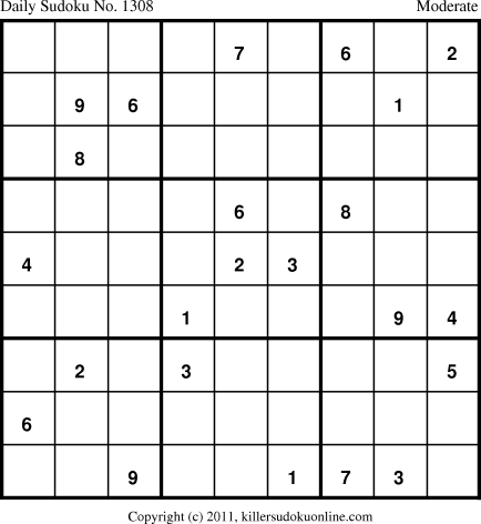 Killer Sudoku for 10/2/2011