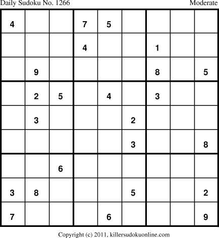 Killer Sudoku for 8/21/2011