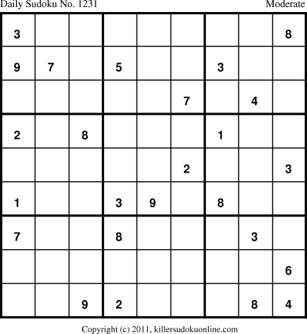 Killer Sudoku for 7/17/2011