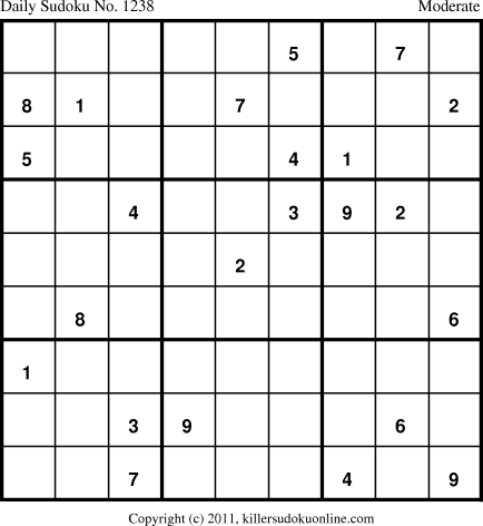 Killer Sudoku for 7/24/2011