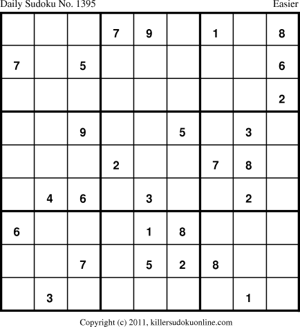 Killer Sudoku for 12/28/2011