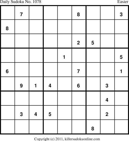 Killer Sudoku for 2/14/2011