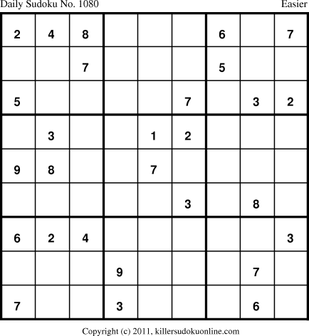 Killer Sudoku for 2/16/2011