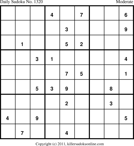 Killer Sudoku for 10/14/2011