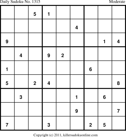 Killer Sudoku for 10/9/2011