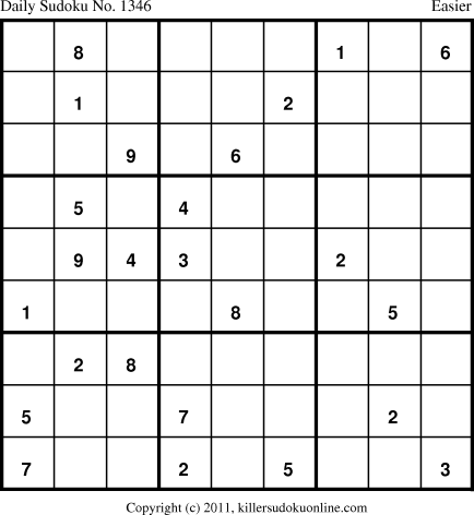 Killer Sudoku for 11/9/2011