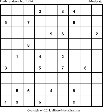 Killer Sudoku for 7/10/2011