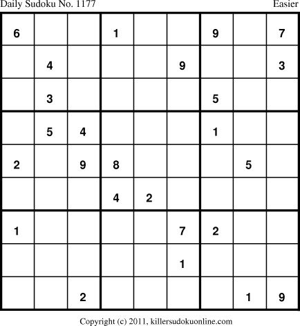 Killer Sudoku for 5/24/2011