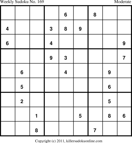 Killer Sudoku for 5/30/2011