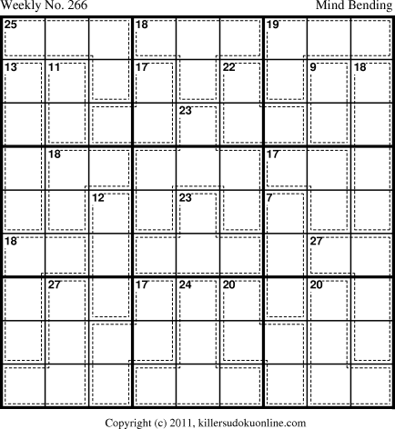 Killer Sudoku for 2/7/2011