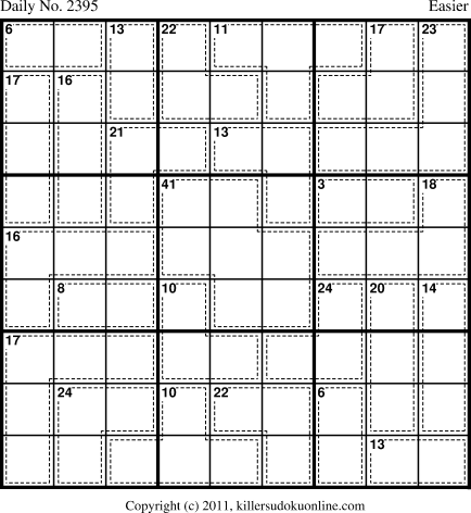 Killer Sudoku for 7/9/2012