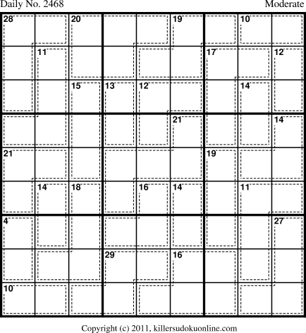 Killer Sudoku for 9/20/2012