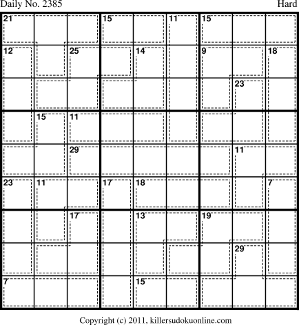 Killer Sudoku for 6/29/2012