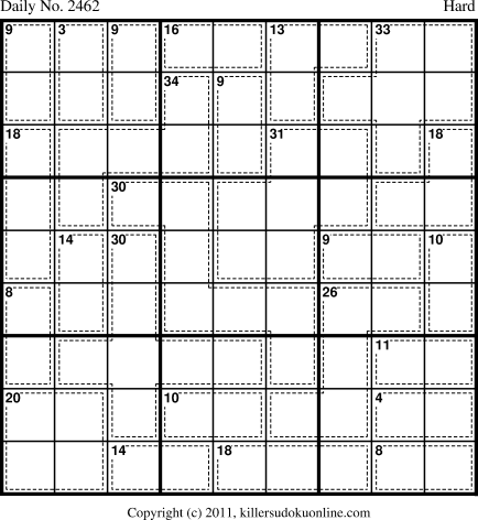 Killer Sudoku for 9/14/2012