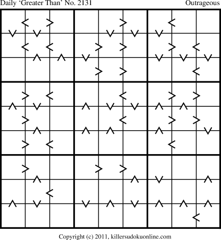 Killer Sudoku for 2/13/2012