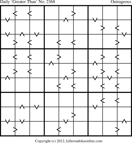 Killer Sudoku for 10/7/2012