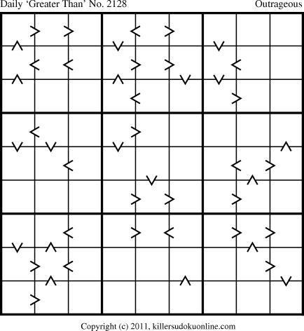 Killer Sudoku for 2/10/2012