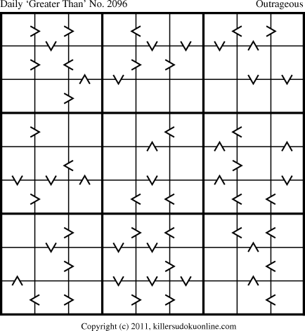 Killer Sudoku for 1/9/2012